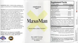 Label for MaxoMan
