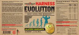 Label for Harness Evolution Jalapeno Margarita