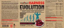 Label for Harness Evolution Midnight Cherry