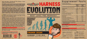 Harness Evolution Orange Julian