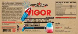 Label for Vigor 2nd Edition Bombsicle