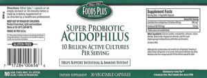 Super Probiotic Acidophilus