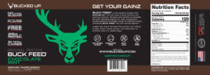 Buck Feed Original Protein Chocolate Min