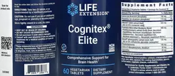 Label for Cognitex Elite