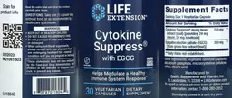 Label for Cytokine Supress with EGCG