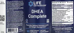 Label for DHEA Complete