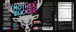 Label for Mother Bucker Miami
