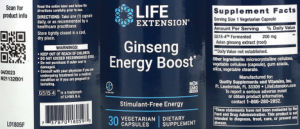 Ginseng Energy Boost