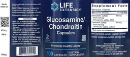 Label for Glucosamine/Chondroitin Capsules