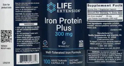 Label for Iron Protein Plus 300 mg