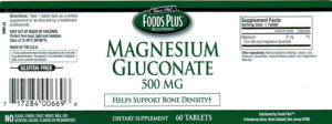 Magnesium Gluconate 500 mg