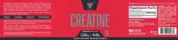 Label for Creatine Unflavored