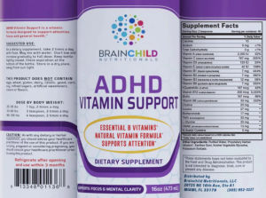 ADHD Vitamin Support