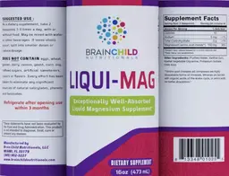 Label for Liqui-Mag