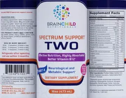 Label for Spectrum Support Two Part A