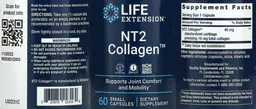 Label for NT2 Collagen 40 mg