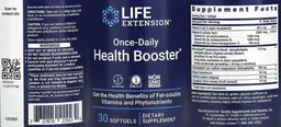 Label for Once-Daily Health Booster