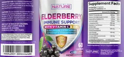 Label for Elderberry Immune Support