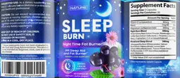Label for Sleep Burn