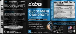 Label for Glucosamine Chondroitin Maximum Strength 2100 mg