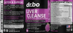 Label for Liver Cleanse