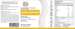 Label for Sleep Support