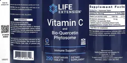 Label for Vitamin C and Bio-Quercetin Phytosome