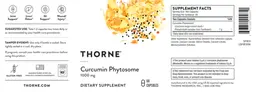 Label for Curcumin Phytosome 1000 mg