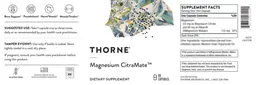 Label for Magnesium CitraMate