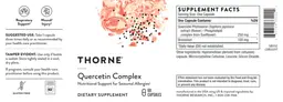 Label for Quercetin Complex