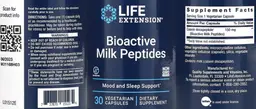 Label for Bioactive Milk Peptides