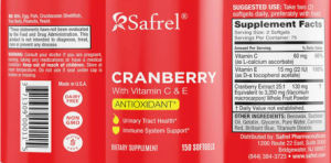Cranberry with Vitamin C & E