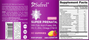 Super Prenatal Lemon & Raspberry Flavor