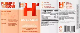 Label for Collagen 1000 mg