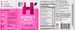 Label for Women's Multi