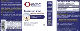 Label for Quantum Zinc