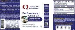 Label for Performance Amino-GH