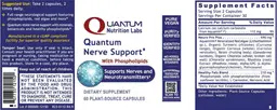 Label for Quantum Nerve Support