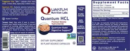 Label for Quantum HCL