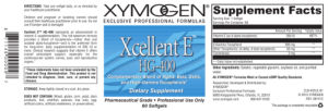 Label for Xcellent E HG-400