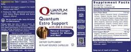 Label for Quantum Estro Support