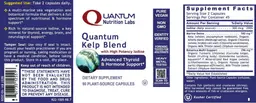 Label for Quantum Kelp Blend