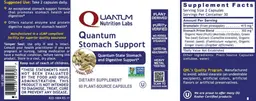 Label for Quantum Stomach Support