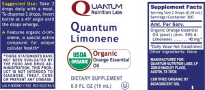 Quantum Limonene