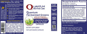 Quantum Fermented Greens Capsules