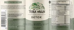 Label for Healthy Detox