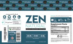 Label for Zen Natural