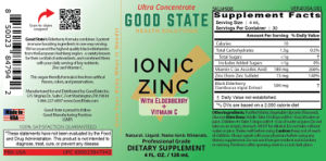 Ionic Zinc with Elderberry + Vitamin C