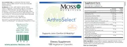 Label for ArthroSelect