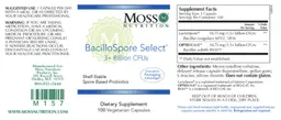Label for BacilloSpore Select